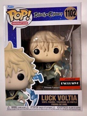 Funko Pop! Animation – Black Clover: Luck Voltia #1102 Vinyl Figure – AAA Anime
